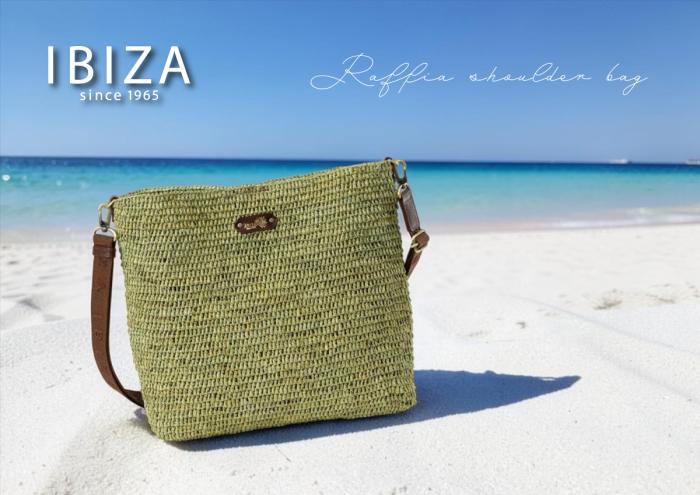 【本店企画／夏のイビサ】IBIZA(イビサ)
ラフィア　ショルダーバッグ
35456