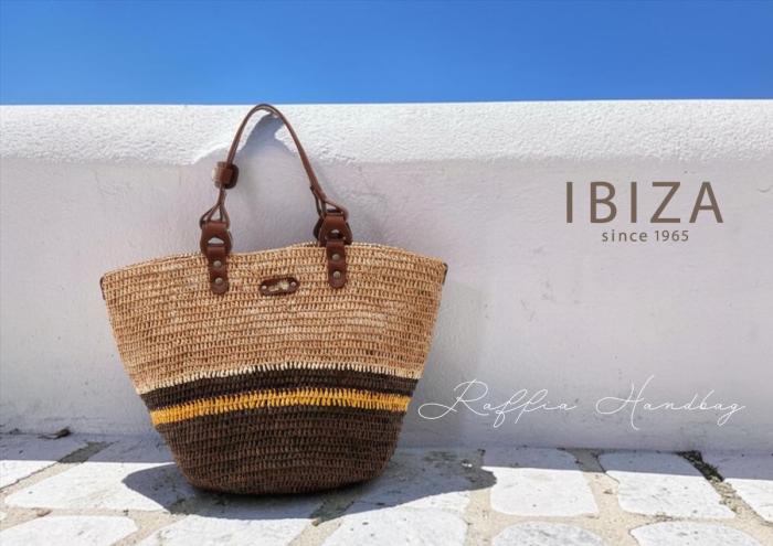 【本店企画／夏のイビサ】IBIZA(イビサ)
ラフィア　ハンドバッグ　35422
