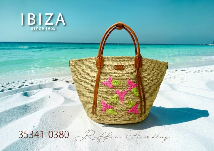 【本店企画／夏のイビサ】IBIZA(イビサ)
ラフィア　ハンドバッグ　35341