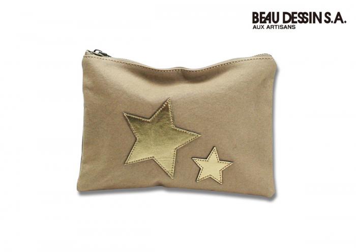 BEAUDESSIN(ボーデッサン)ポーチ
ナッパ・メタリック　NM2822