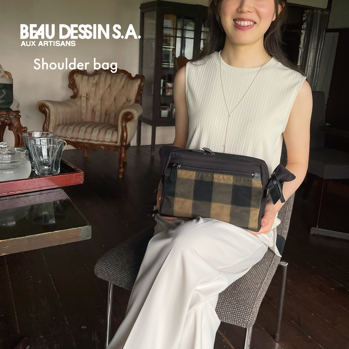 BEAUDESSIN(ボーデッサン) ショルダーバッグチュール　CK463画像10