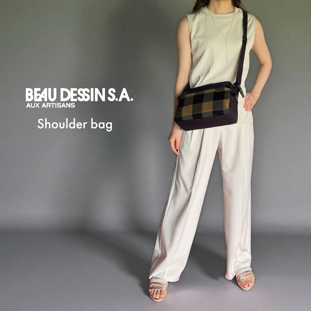 BEAUDESSIN(ボーデッサン) ショルダーバッグチュール　CK463画像4