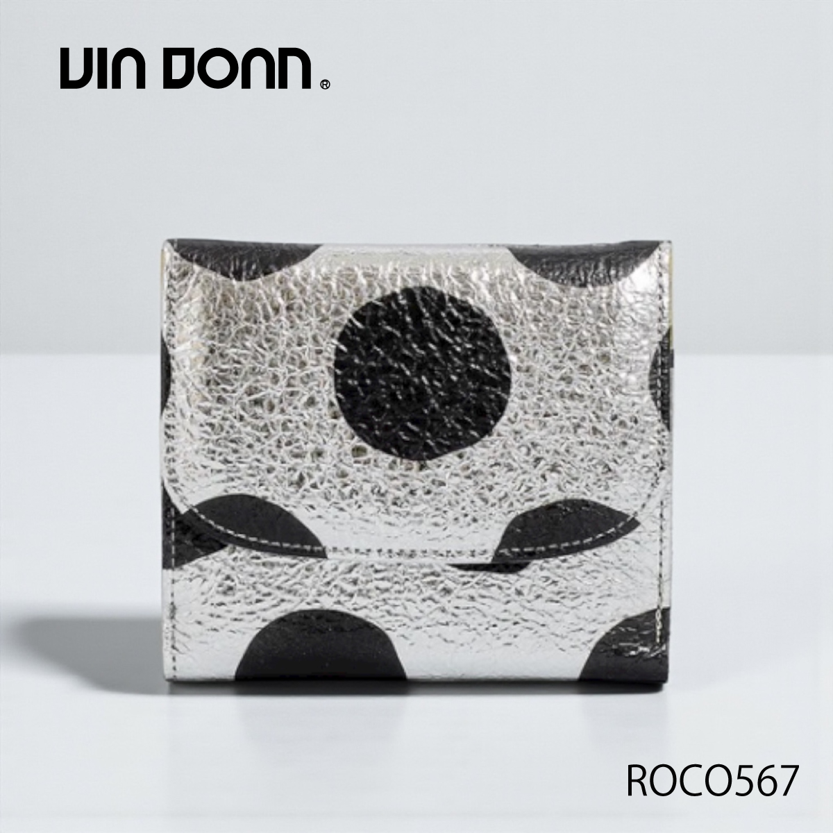 VIA DOAN(ヴィアドアン)小銭入れ付き二つ折り財布ROCO ロコ 567画像4