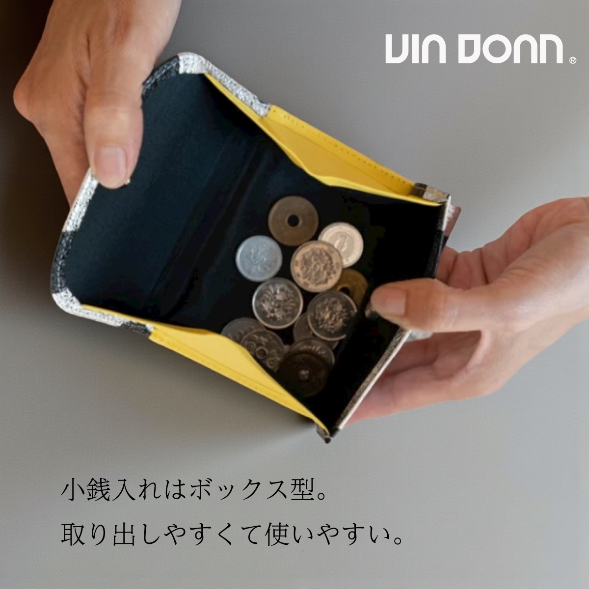 VIA DOAN(ヴィアドアン)小銭入れ付き二つ折り財布ROCO ロコ 567画像6