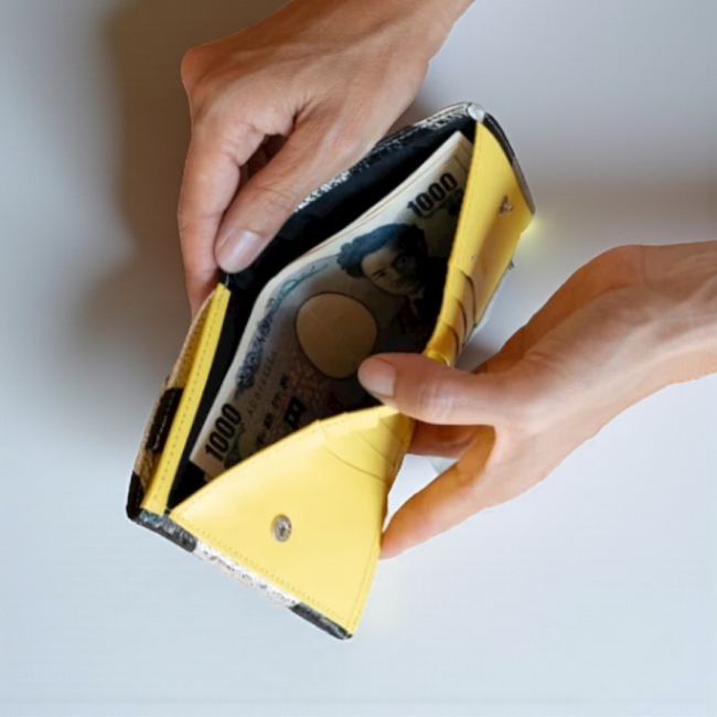 VIA DOAN(ヴィアドアン)小銭入れ付き二つ折り財布ROCO ロコ 567画像7