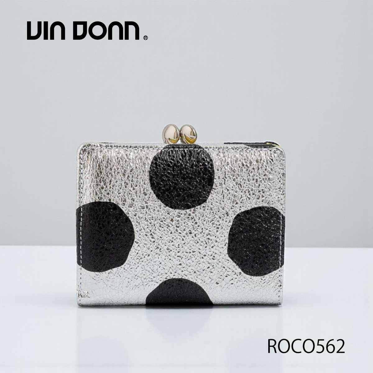 VIA DOAN(ヴィアドアン)がま口二つ折りミニ財布ROCO ロコ　562画像4
