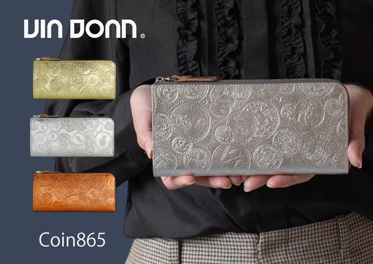VIA DOAN(ヴィアドアン) マチ有L字ファスナー長財布Coin コイン 865画像1