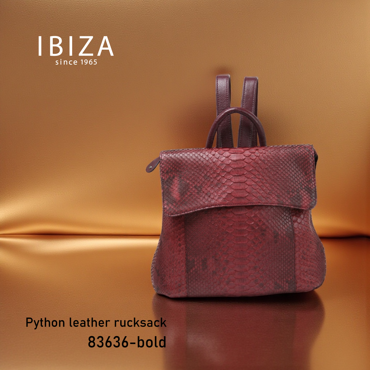 【本店企画/イビサ&逸品会12月6日より販売開始】IBIZA(イビサ)パイソンリュック83686画像11
