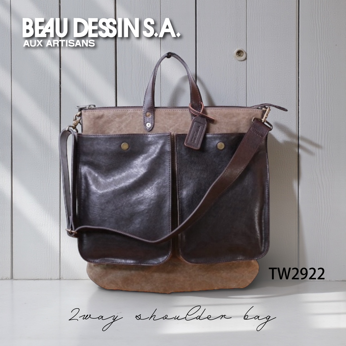 BEAUDESSIN(ボーデッサン)2WAYショルダーバッグ TW2922 画像2