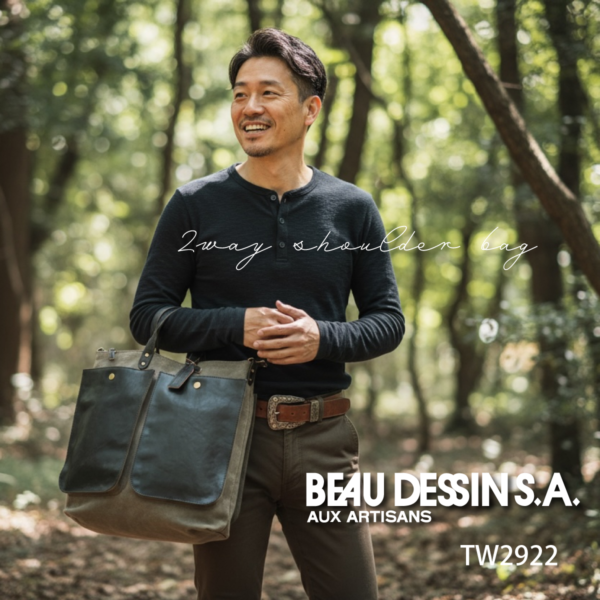 BEAUDESSIN(ボーデッサン)2WAYショルダーバッグ TW2922 画像7