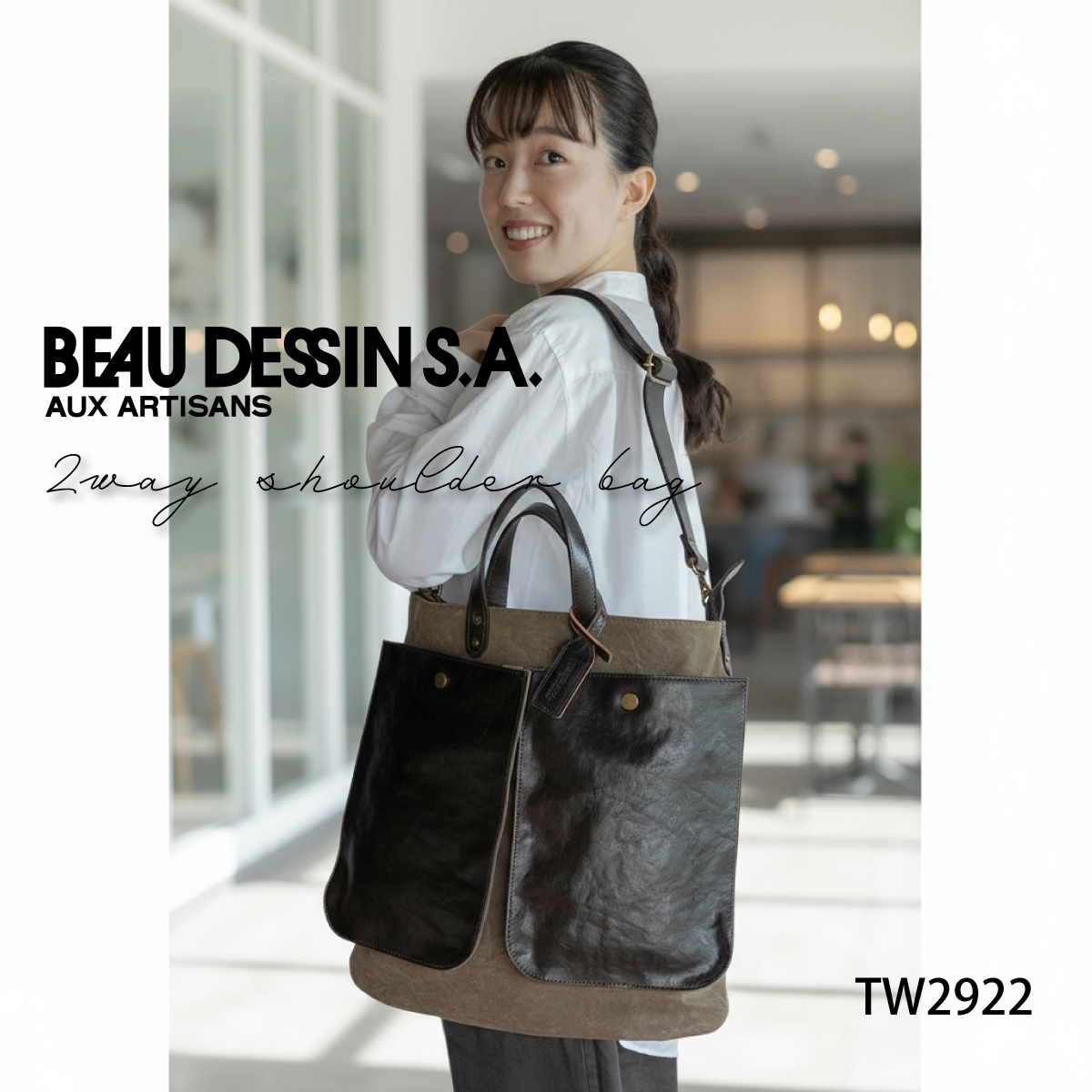 BEAUDESSIN(ボーデッサン)2WAYショルダーバッグ TW2922 画像8