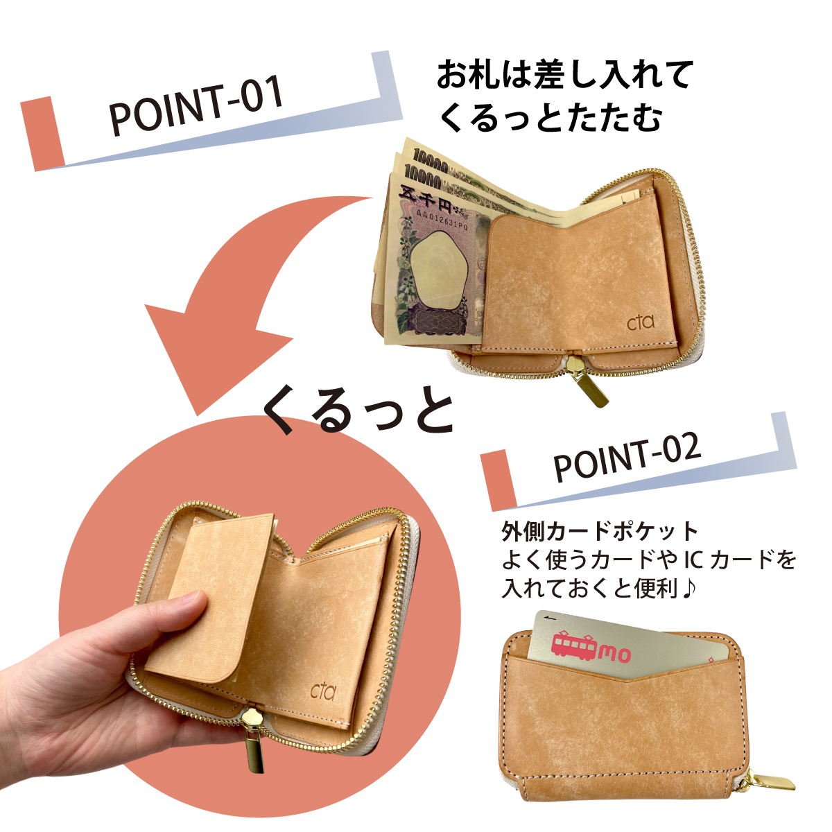 cta 極小財布 95404画像3