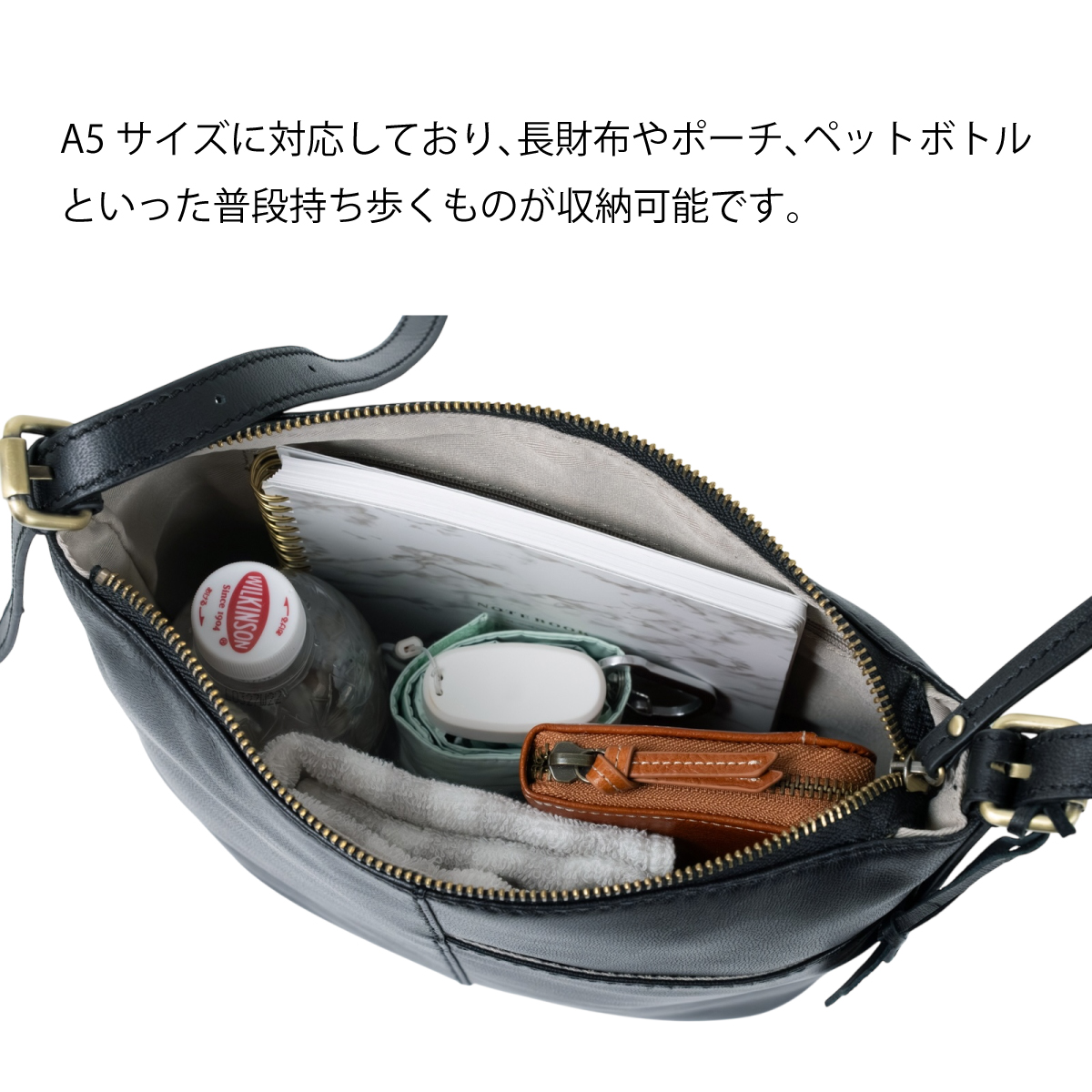 Angelus.A(アンジェラスエー)　縦型ショルダーバッグ　S-17023画像4