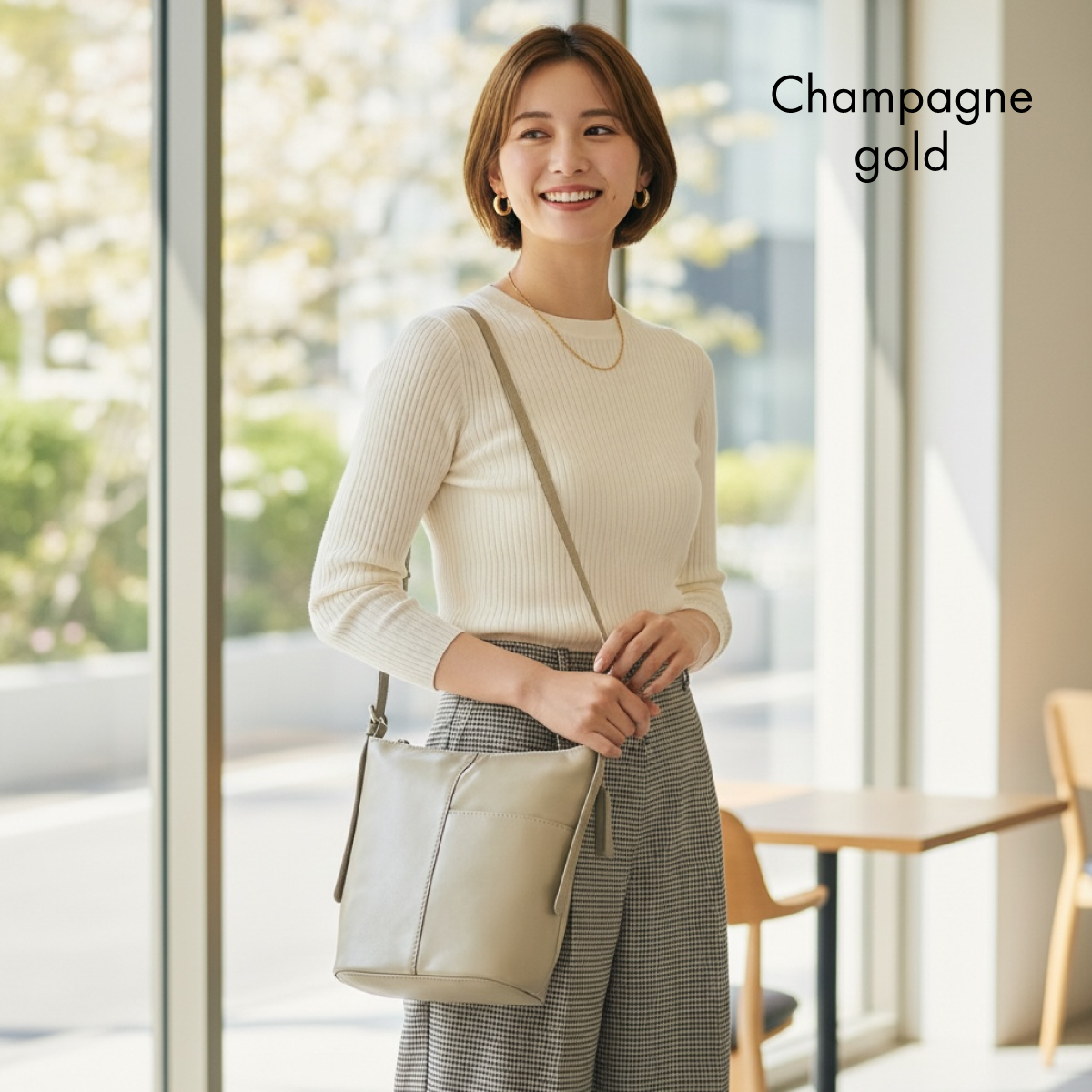 Angelus.A(アンジェラスエー)　縦型ショルダーバッグ　S-17023画像8