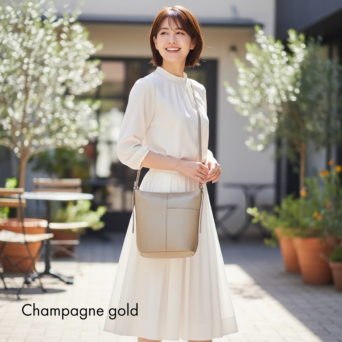 Angelus.A(アンジェラスエー)　縦型ショルダーバッグ　S-17023画像9