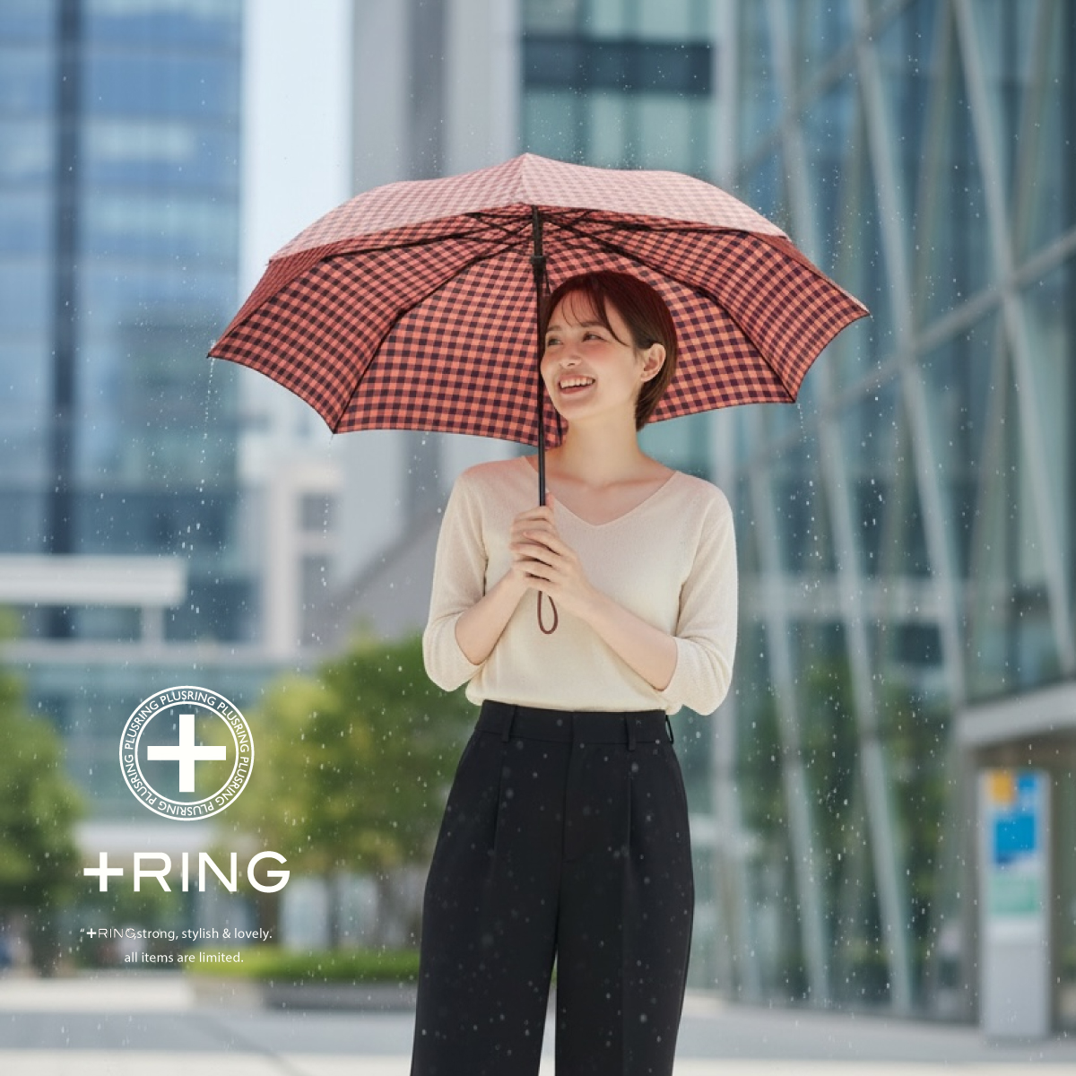 +Ring(プラスリング) 晴雨兼用傘 894 【数量限定】画像8