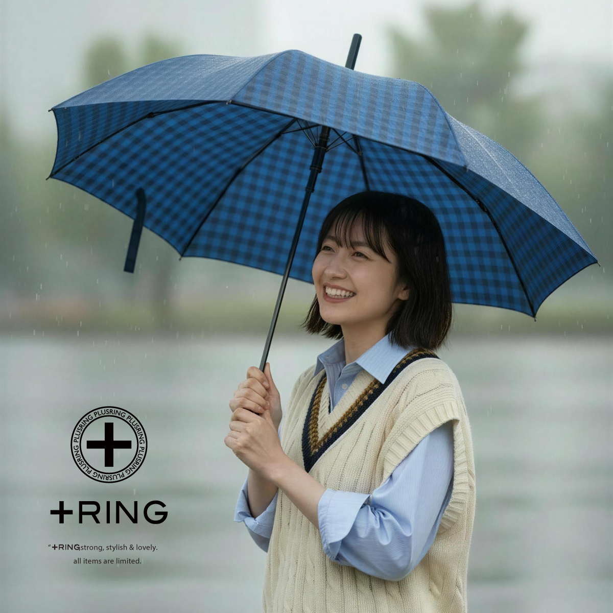 +Ring(プラスリング) 晴雨兼用傘 895　【数量限定】画像10