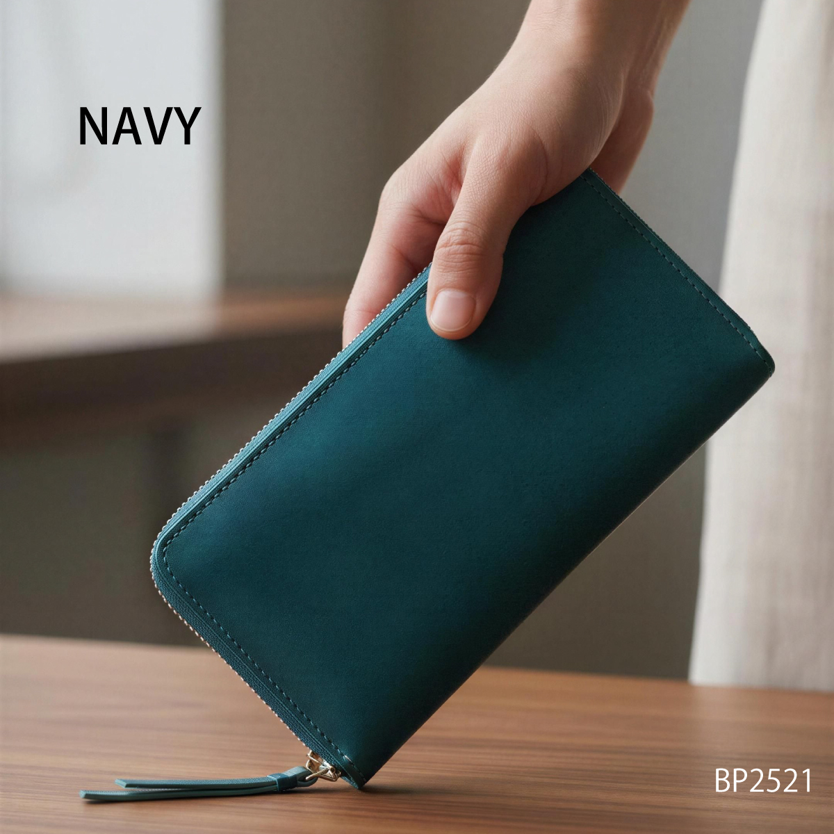 cattleya sacs(カトレアサックス) ラウンドファスナー長財布BP2521画像7