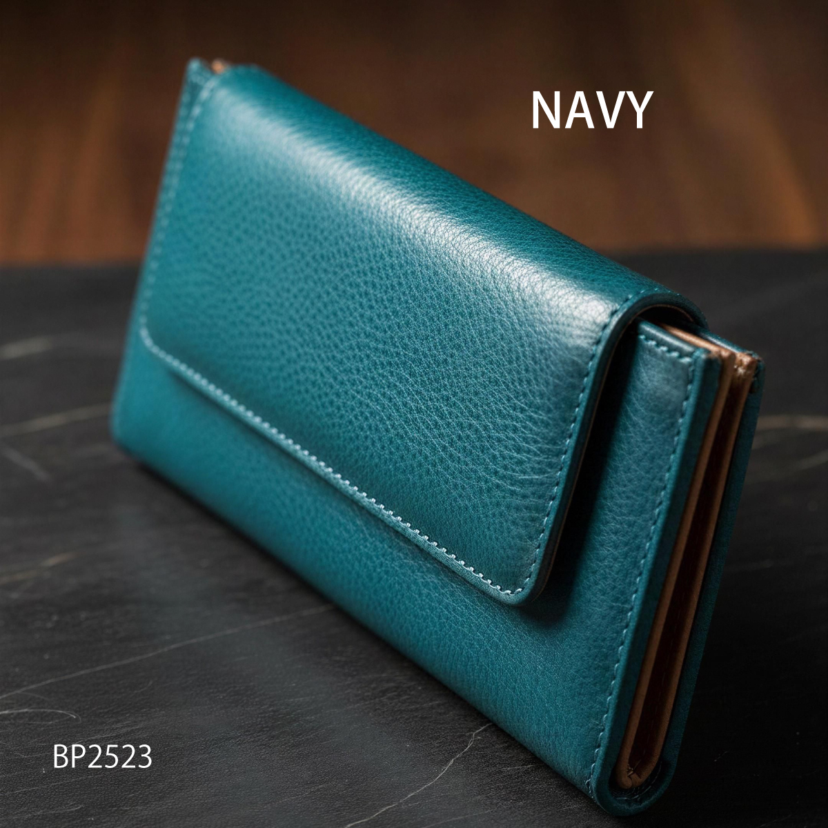 cattleya sacs(カトレアサックス) スリムカブセ長財布 BP2523画像7