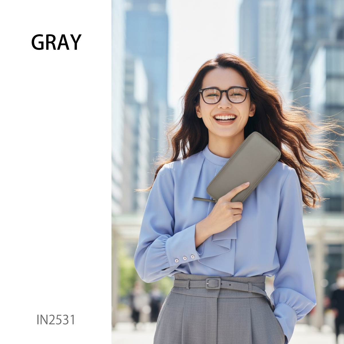 cattleya sacs(カトレアサックス) ラウンドファスナー長財布IN2531画像12