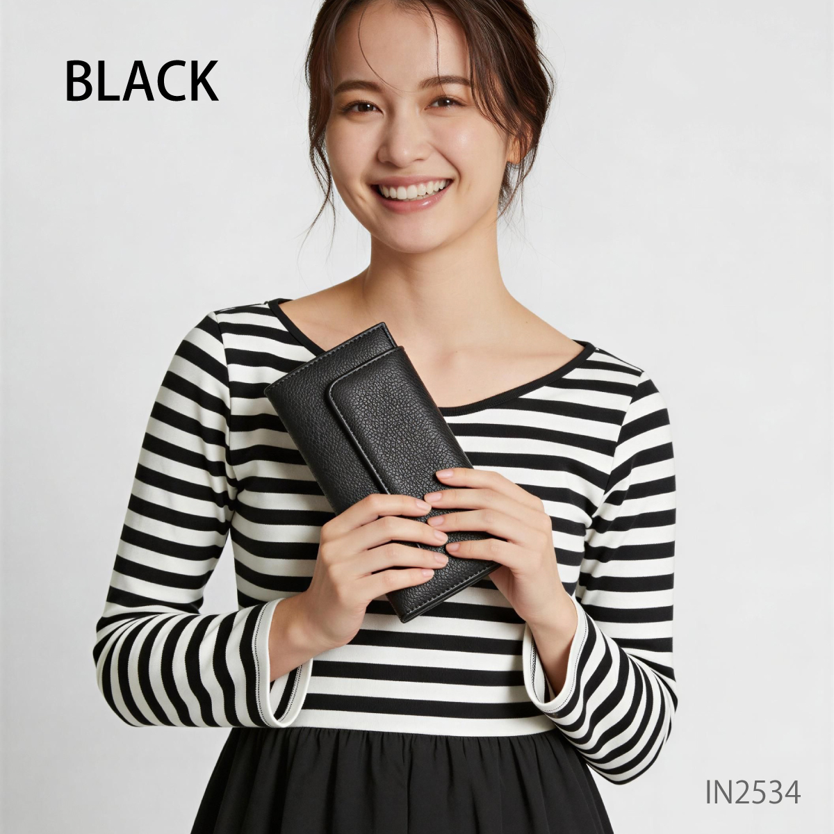 cattleya sacs(カトレアサックス) フラップ長財布IN2534画像11