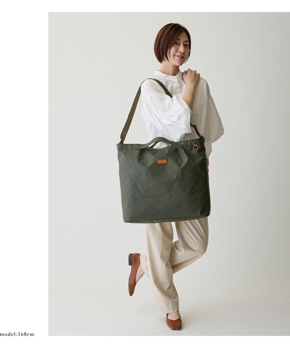 cattleya sacs(カトレアサックス) ドデカバッグ 2wayショルダーバッグ BP2531画像11