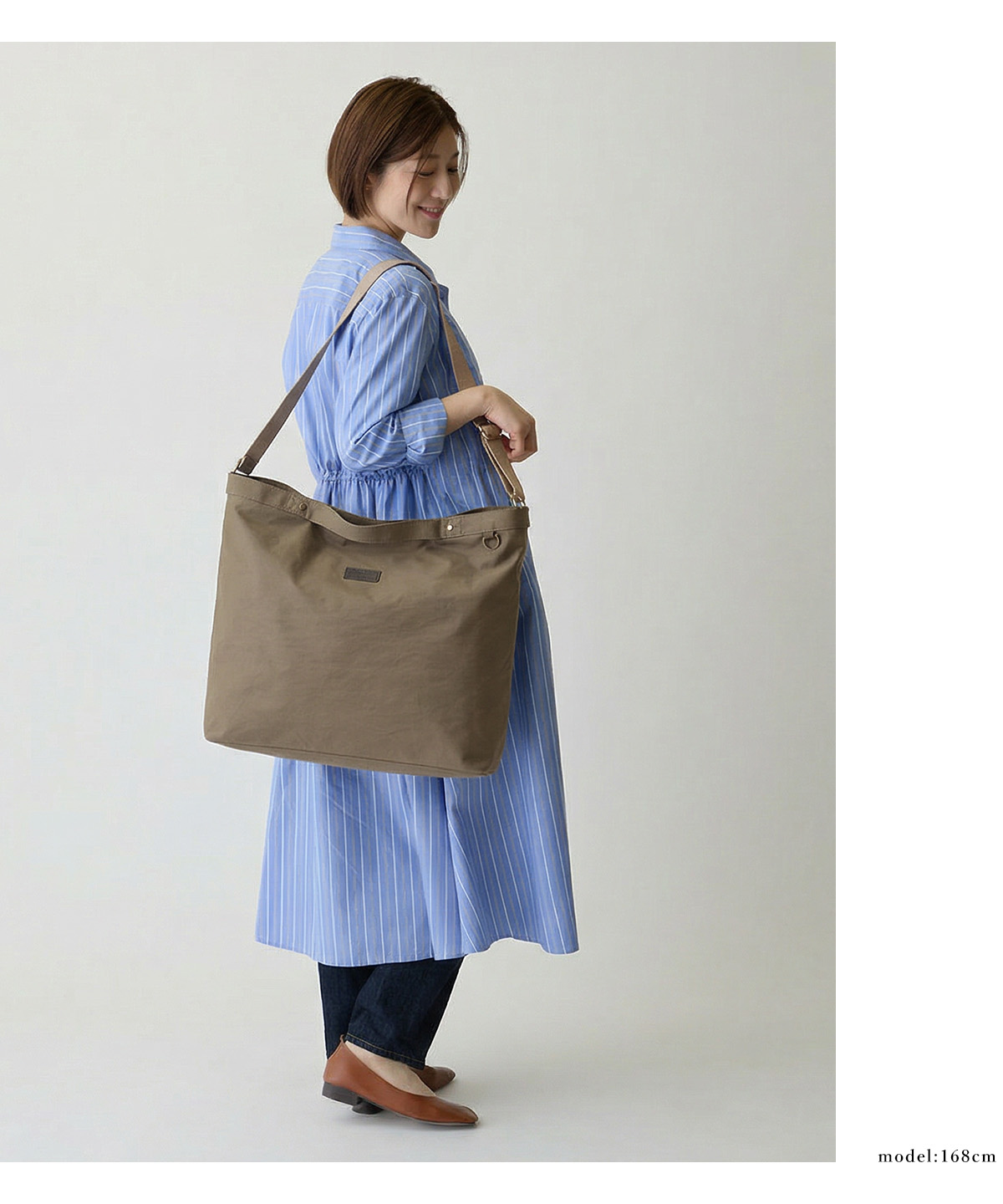 cattleya sacs(カトレアサックス) ドデカバッグ 2wayショルダーバッグ BP2531画像4
