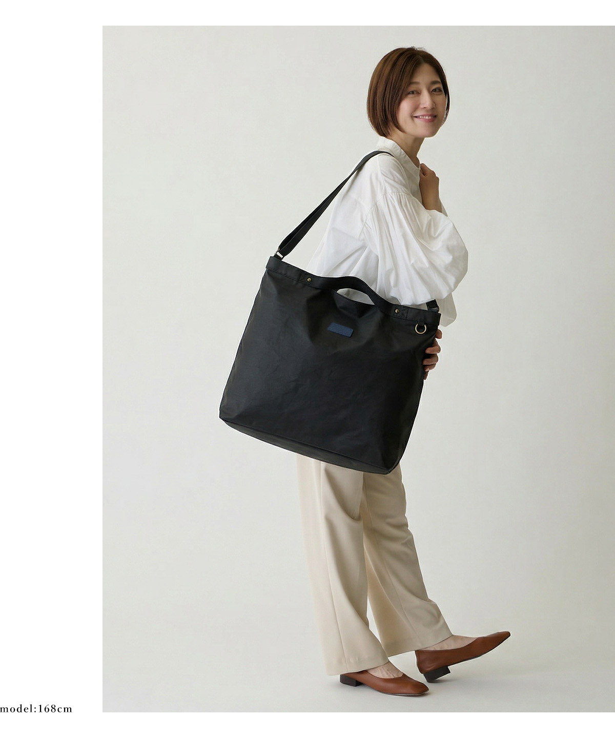 cattleya sacs(カトレアサックス) ドデカバッグ 2wayショルダーバッグ BP2531画像6
