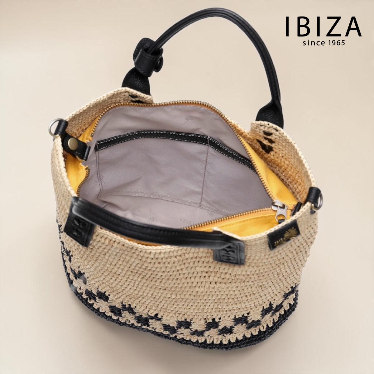 【本店企画／夏のイビサ】IBIZA(イビサ)ラフィア　2WAYバッグ (M)35467画像10