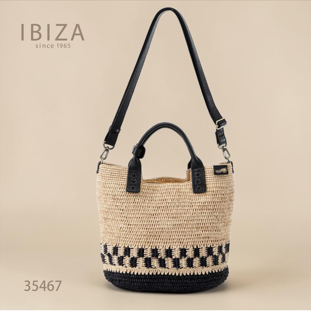 【本店企画／夏のイビサ】IBIZA(イビサ)ラフィア　2WAYバッグ (M)35467画像6