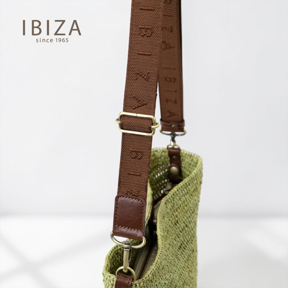 【本店企画/夏のイビサ】IBIZA(イビサ)ラフィア ショルダーバッグ35456画像8
