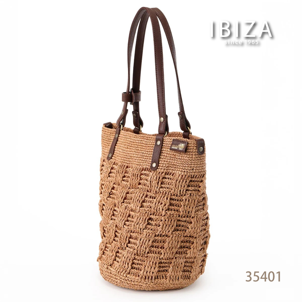 【本店企画/夏のイビサ】IBIZA(イビサ)ラフィア セミショルダーバッグ 35401画像5