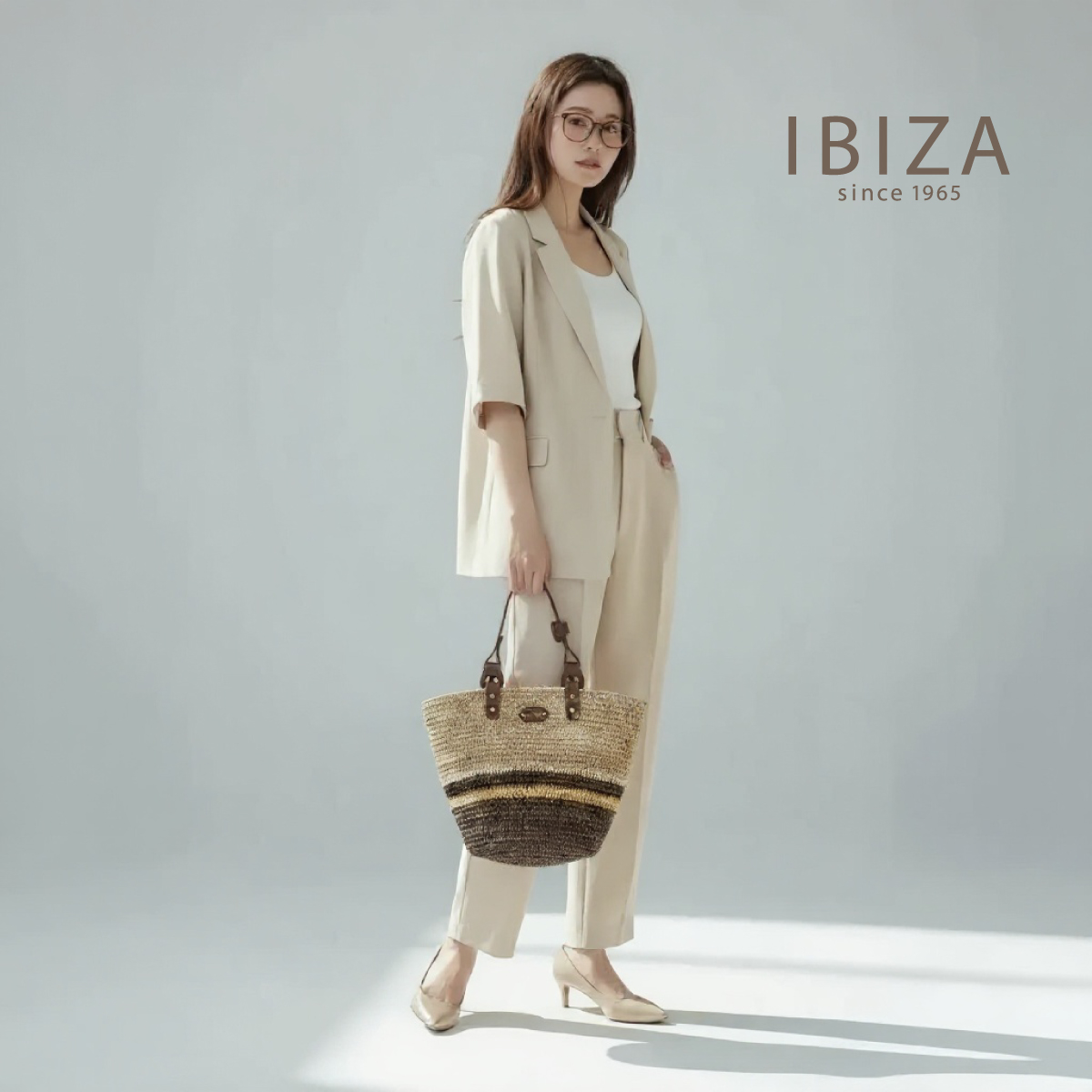 【本店企画／夏のイビサ】IBIZA(イビサ)ラフィア　ハンドバッグ　35422画像12