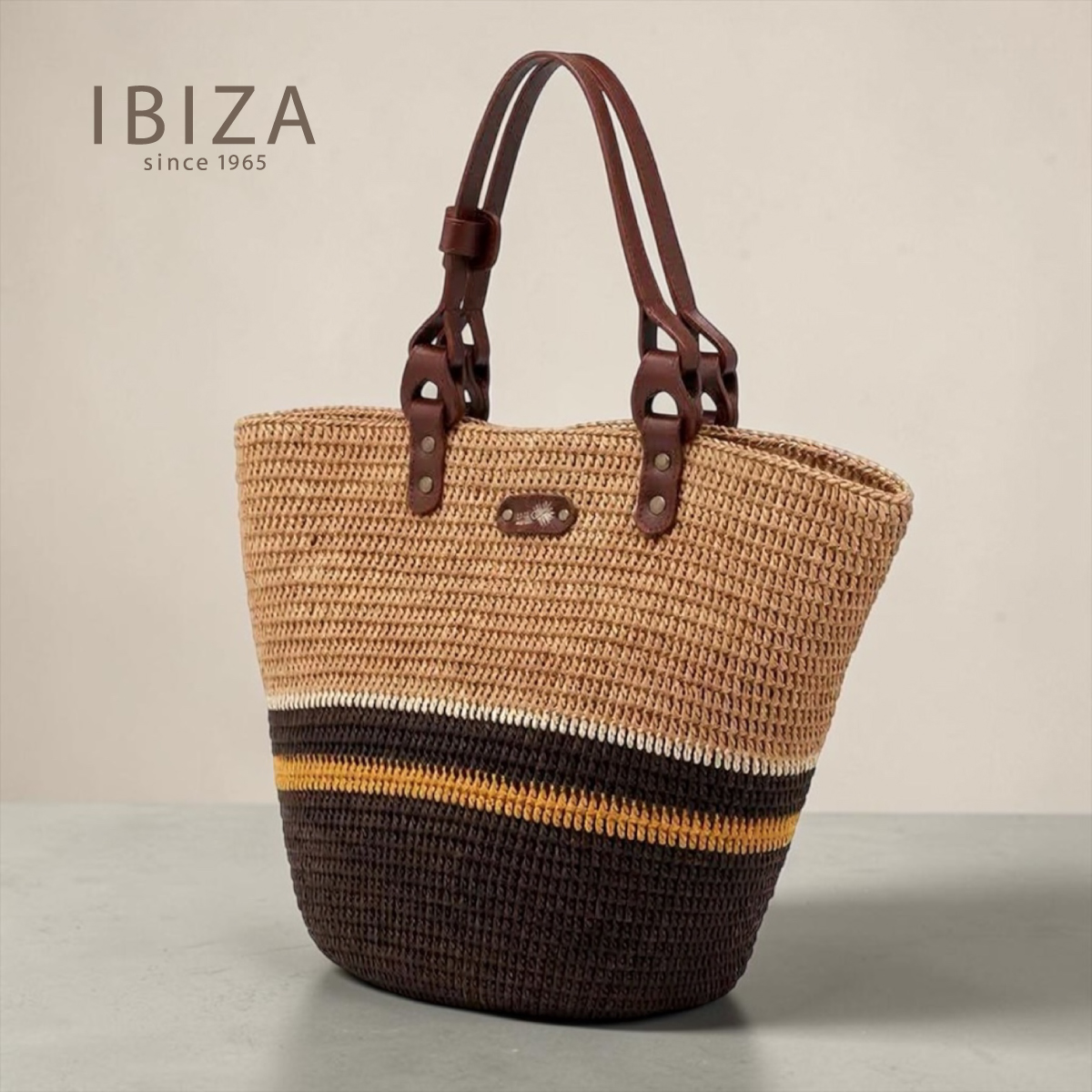 【本店企画／夏のイビサ】IBIZA(イビサ)ラフィア　ハンドバッグ　35422画像5