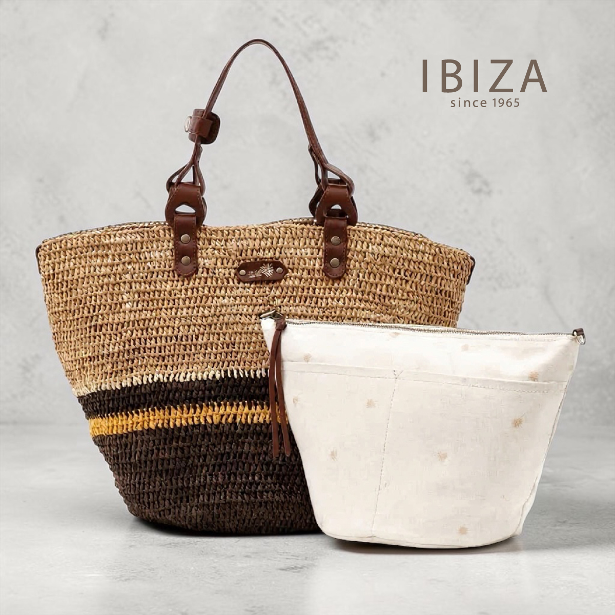 【本店企画／夏のイビサ】IBIZA(イビサ)ラフィア　ハンドバッグ　35422画像9