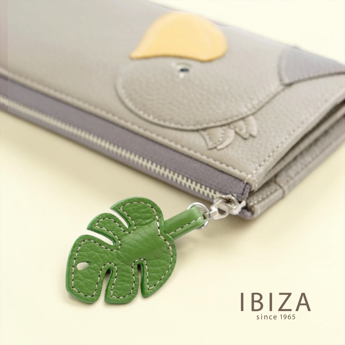 【本店企画/夏のイビサ】IBIZA(イビサ)アニマーダ 牛革 L字ファスナー長財布(ハシビロコウ)22844画像7