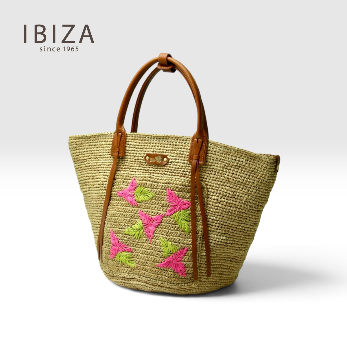 【本店企画/夏のイビサ】IBIZA(イビサ)ラフィア ハンドバッグ 35341画像5