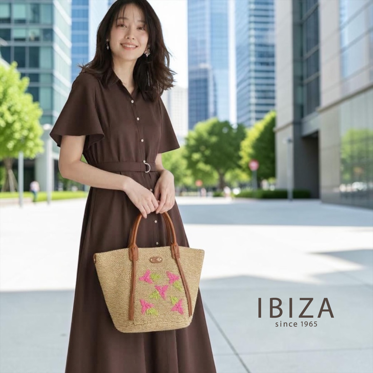 【本店企画/夏のイビサ】IBIZA(イビサ)ラフィア ハンドバッグ 35341画像8