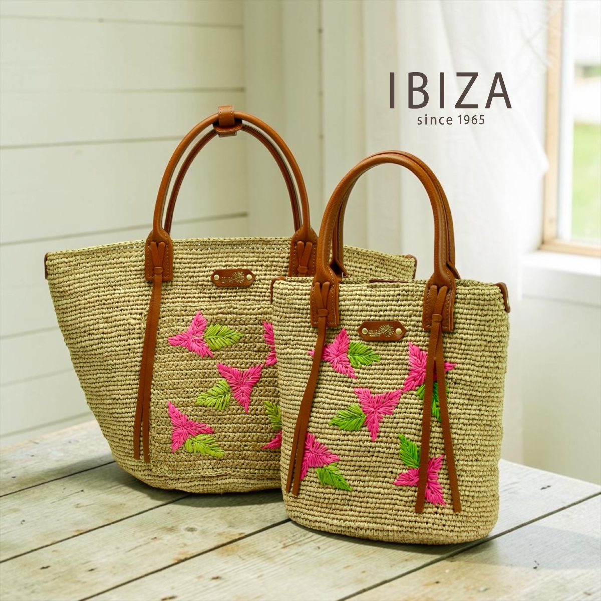 【本店企画／夏のイビサ】IBIZA(イビサ)ラフィア　ハンドバッグ　35272画像11