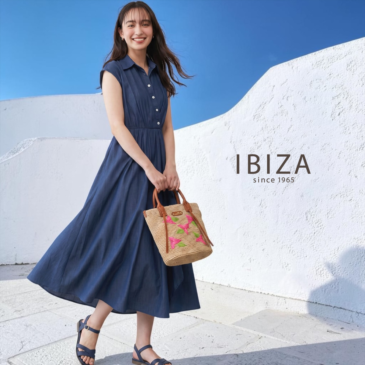 【本店企画／夏のイビサ】IBIZA(イビサ)ラフィア　ハンドバッグ　35272画像9