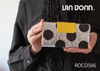 VIA DOAN(ヴィアドアン)薄マチスリム長財布ROCO ロコ　566画像1