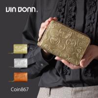 VIA DOAN(ヴィアドアン) BOX小銭入れ付き ラウンドファスナーミドル財布Coin コイン 867画像4