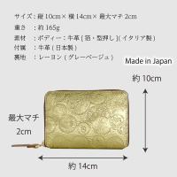 VIA DOAN(ヴィアドアン) BOX小銭入れ付き ラウンドファスナーミドル財布Coin コイン 867画像8