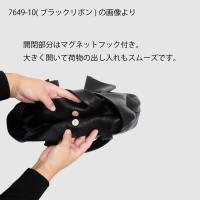 【本店企画／イビサ&逸品会12月6日より販売開始】VIA DOAN(ヴィアドアン) Zilda ジルダ 横型リボントートバッグ7649画像5