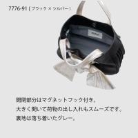 【本店企画／イビサ&逸品会12月6日より販売開始】VIA DOAN(ヴィアドアン) Zilda ジルダ 横型リボンハンドバッグ7776画像5