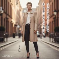 【本店企画／イビサ&逸品会12月6日より販売開始】RiikoMode(リイコモード) シープレザーコートA-207N 1点もの画像5