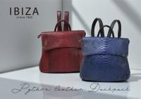 【本店企画/イビサ&逸品会12月6日より販売開始】IBIZA(イビサ)パイソンリュック83686画像1