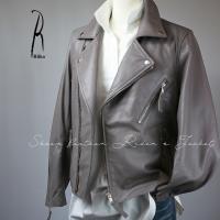 【本店企画/イビサ&逸品会12月6日より販売開始】RiikoMode(リイコモード) シープレザーライダースジャケットA-209N 1点もの画像3