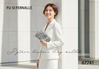 【本店企画／イビサ&逸品会12月6日より販売開始】FU-SI FERNALLE(フーシフェルナーレ)逆染めパイソン長財布　67741

