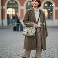 【本店企画/イビサ&逸品会12月6日より販売開始】IBIZA(イビサ) ディーアショルダーバッグ35382-GR画像9